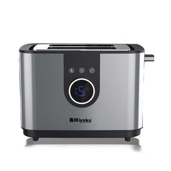 Miyako KT-420 FS Bread Toaster with modern touch controls and wide slots